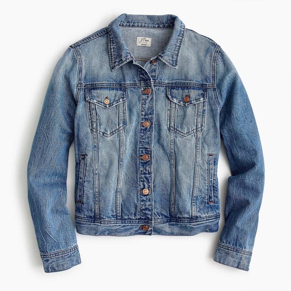 JCrew Trade Mark Denim Jean Jacket
